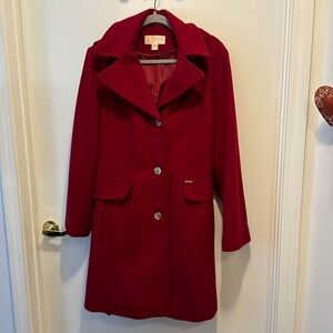 Michael Kors women’s coat withh detachable hood & belt